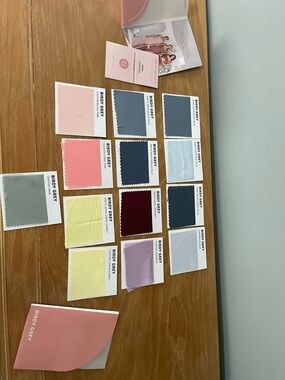 Birdy Grey Swatch Collection - Pink, Navy, Lavender & Yellow Tones